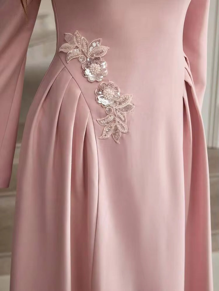 Rochie maxi SHEIN, roz