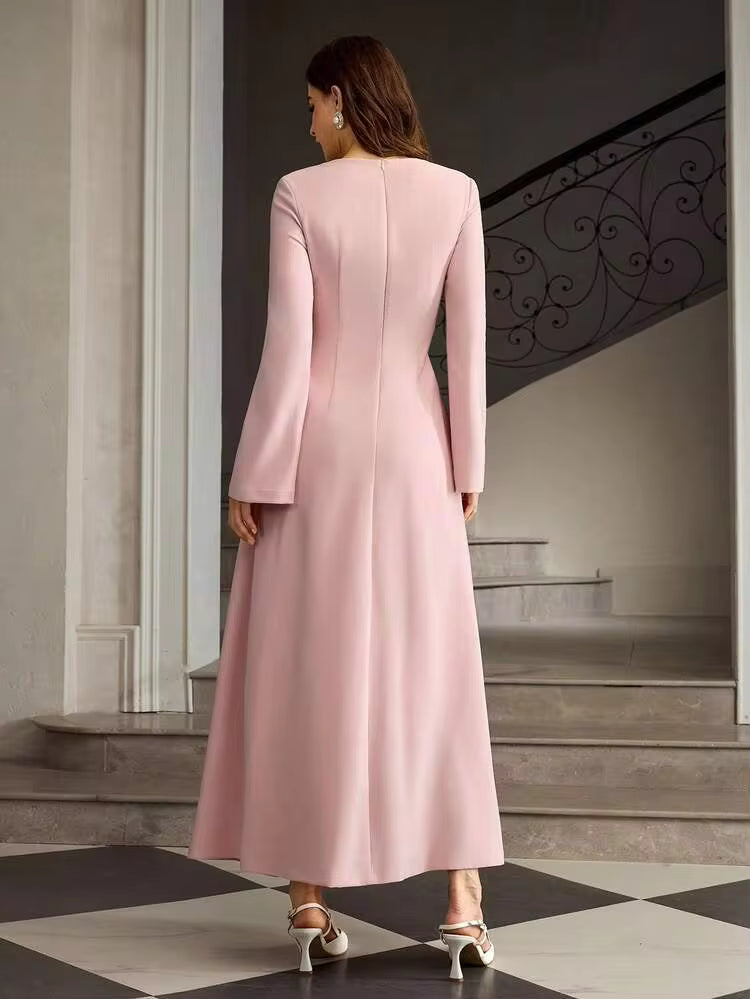 Rochie maxi SHEIN, roz