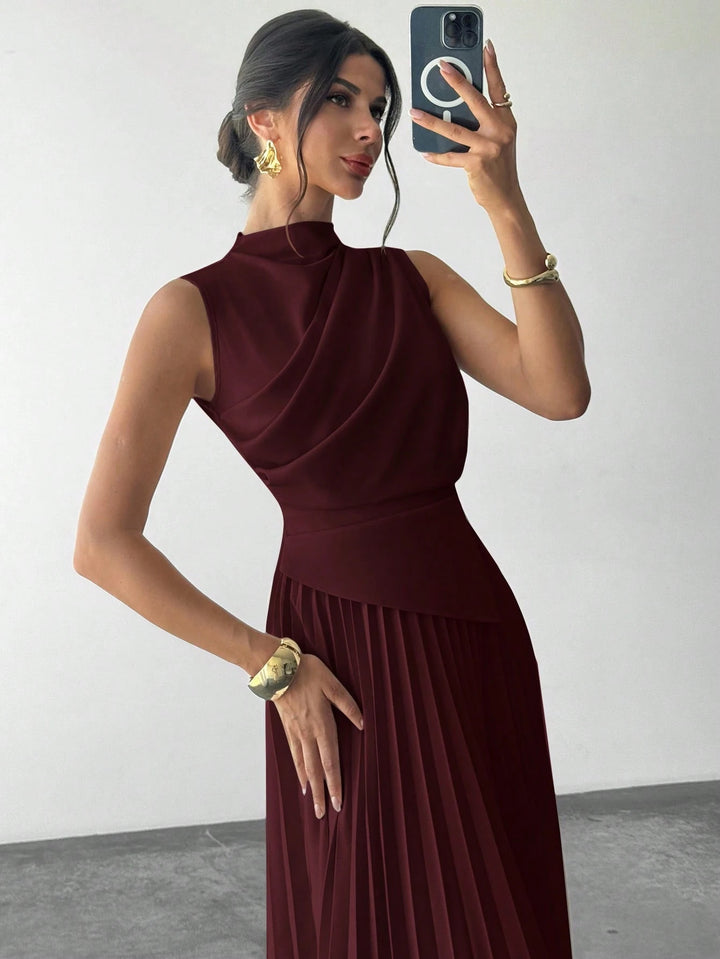 Rochie midi SHEIN, vișiniu