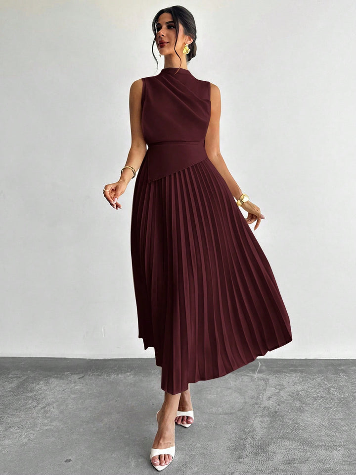 Rochie midi SHEIN, vișiniu