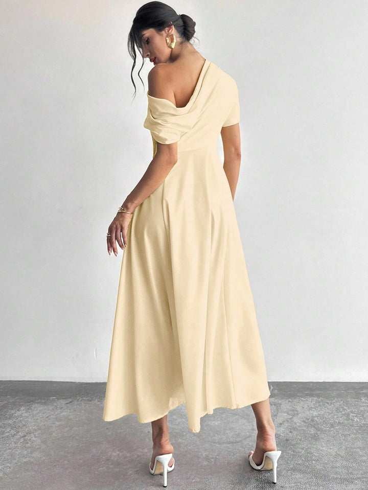 Rochie maxi SHEIN, portocaliu