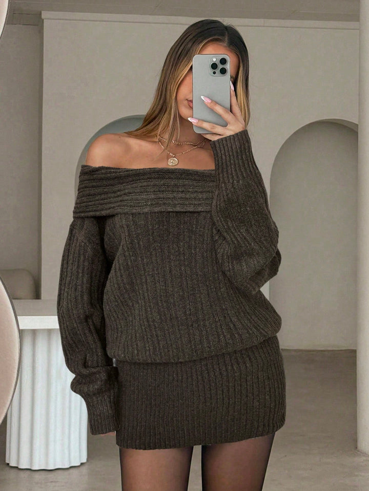 Rochie SHEIN, maro