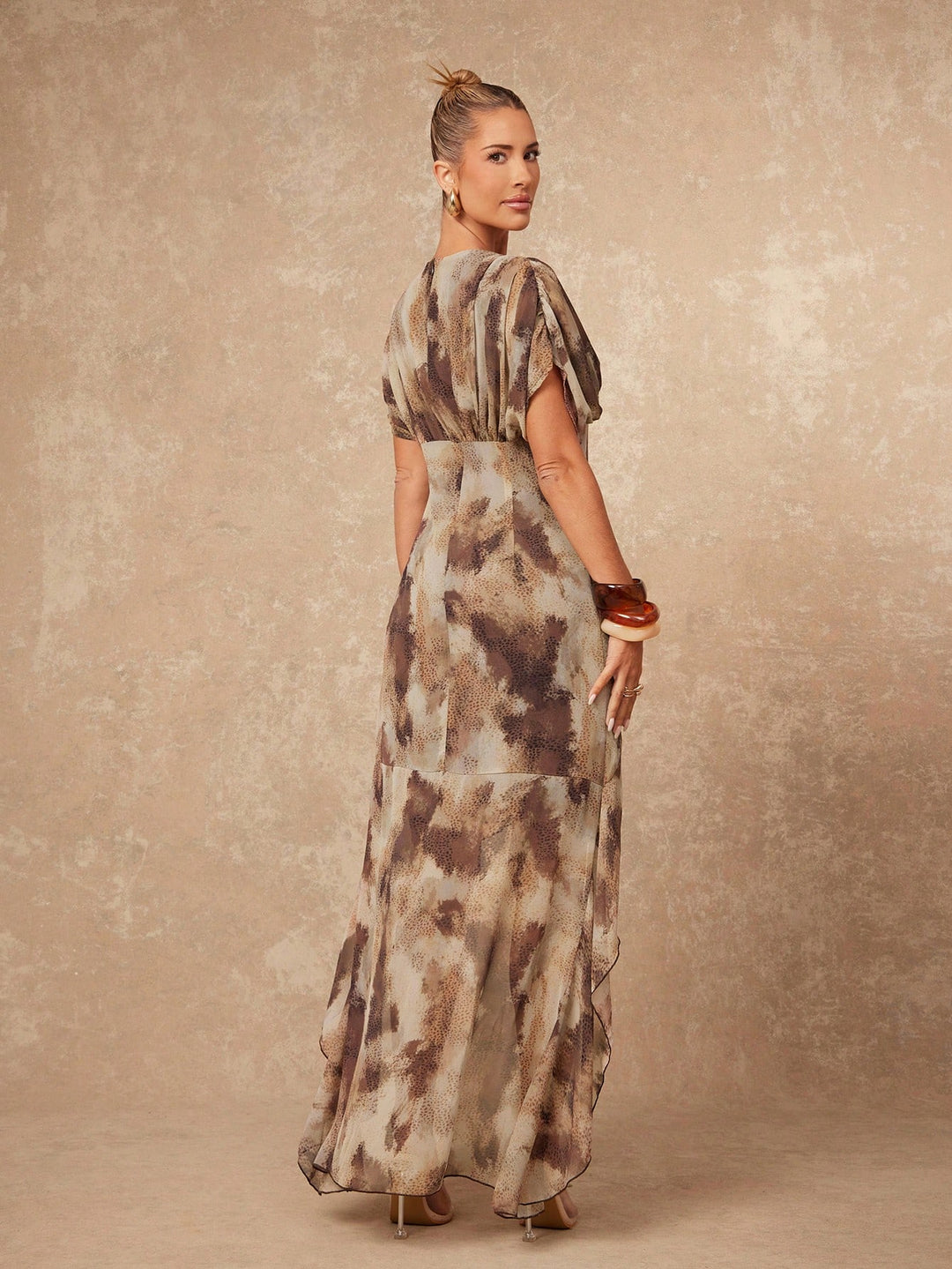 Rochie maxi SHEIN, mix culori