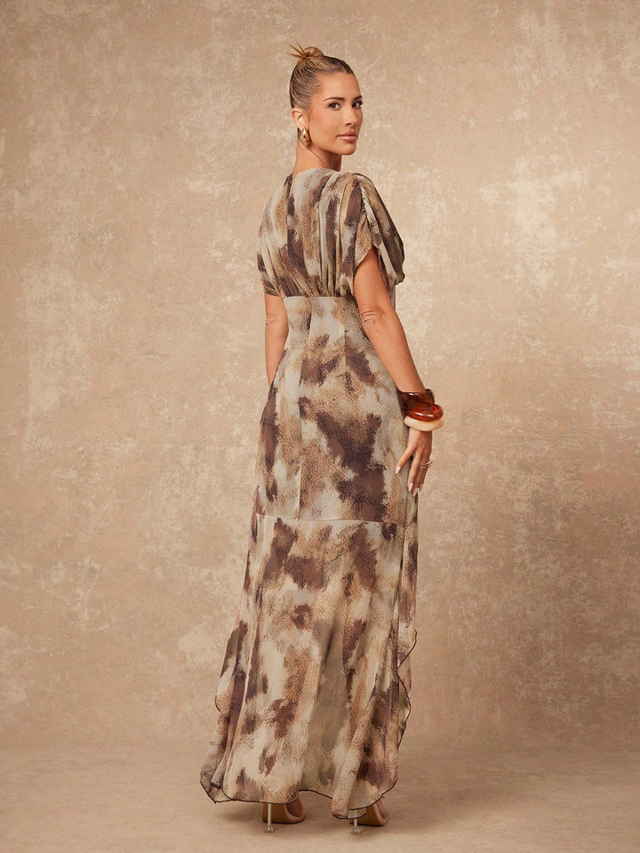 Rochie maxi SHEIN, mix culori