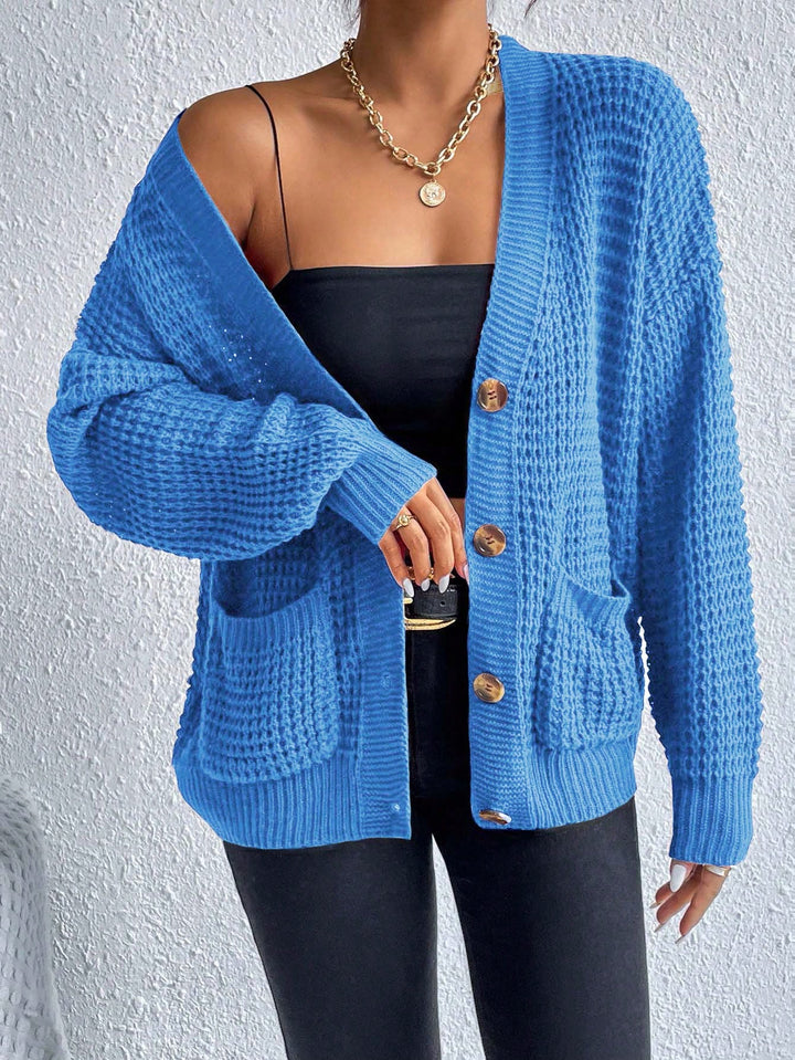 Cardigan SHEIN, albastru