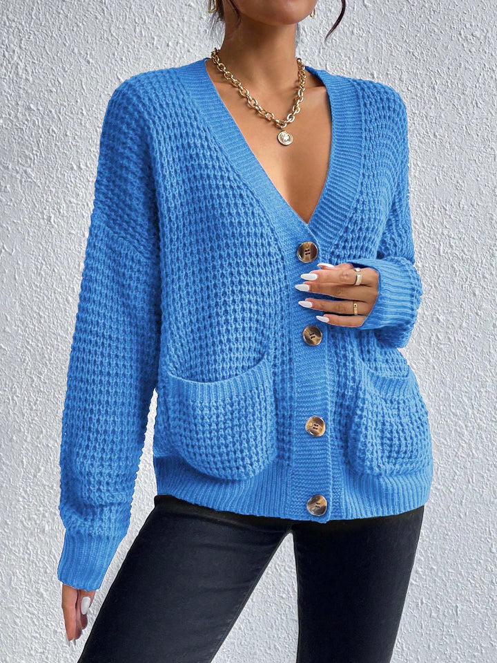 Cardigan SHEIN, albastru