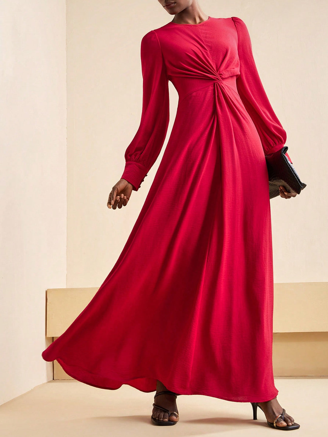 Rochie maxi SHEIN, roșu
