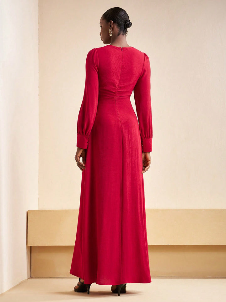 Rochie maxi SHEIN, roșu