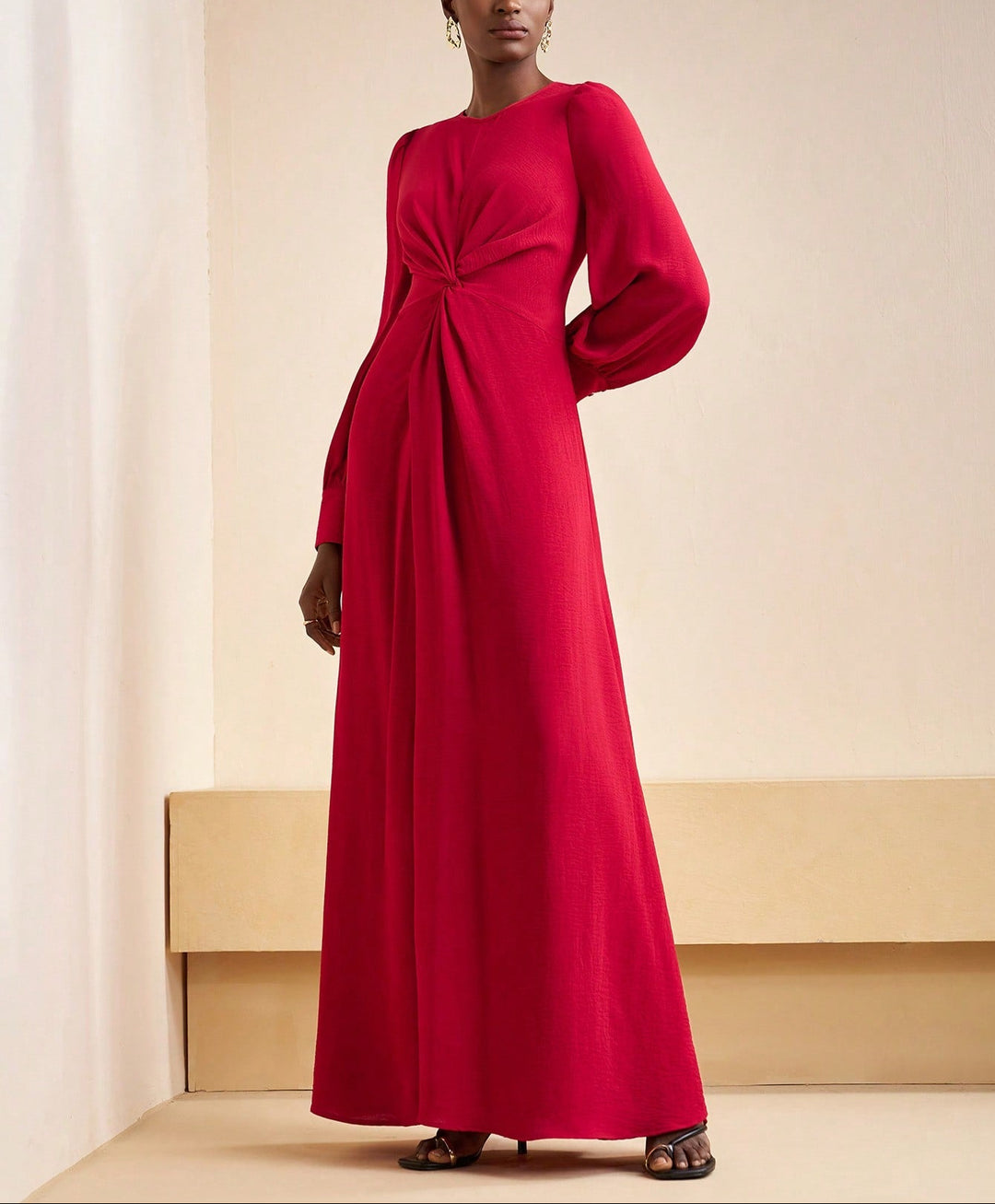 Rochie maxi SHEIN, roșu