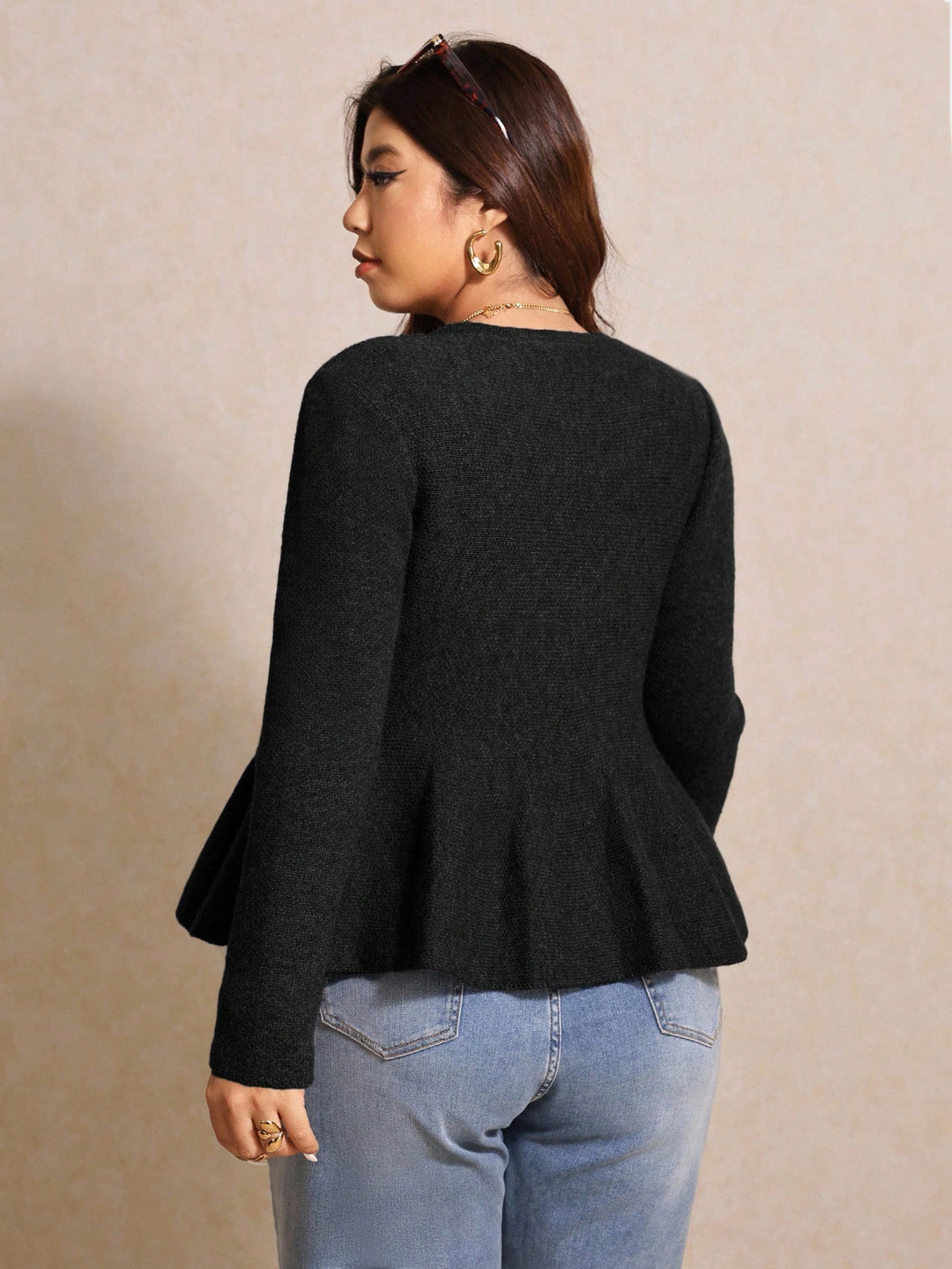 SHEIN kardigán, fekete