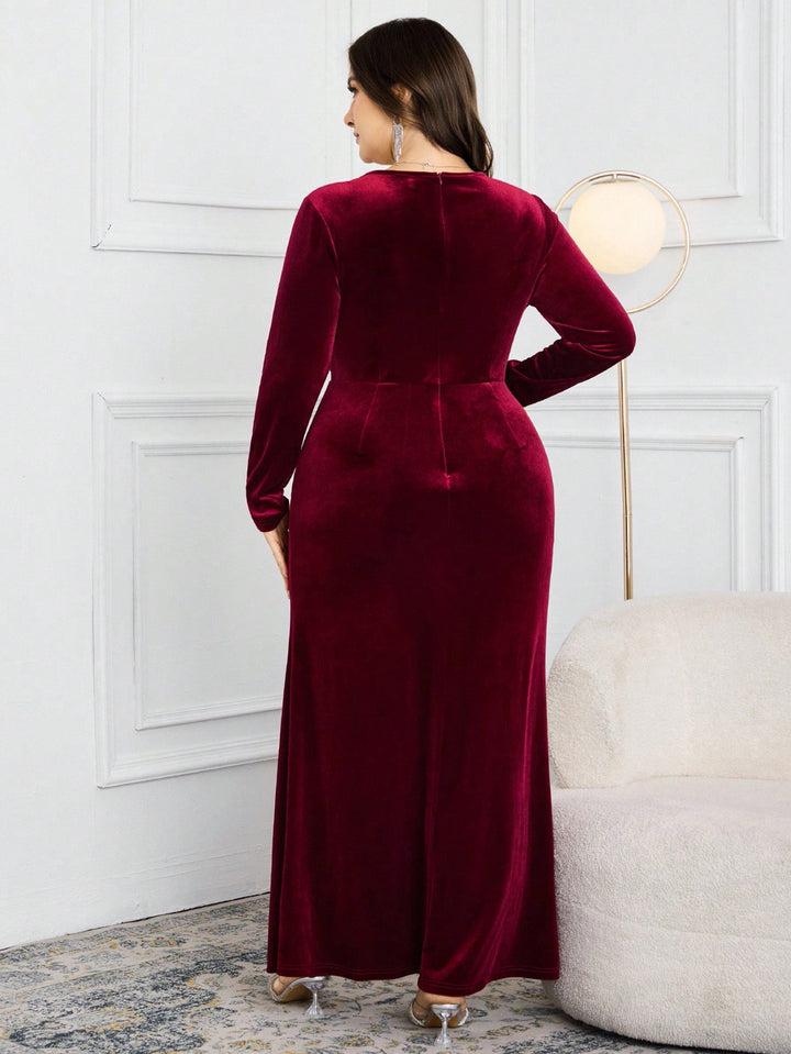 Rochie SHEIN, vișiniu