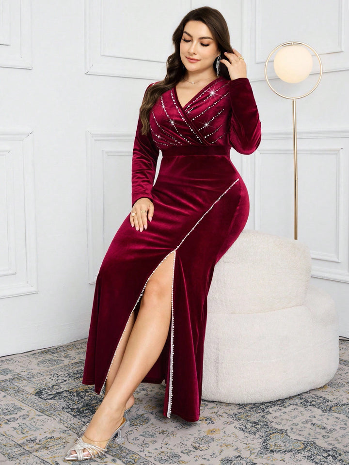 Rochie SHEIN, vișiniu