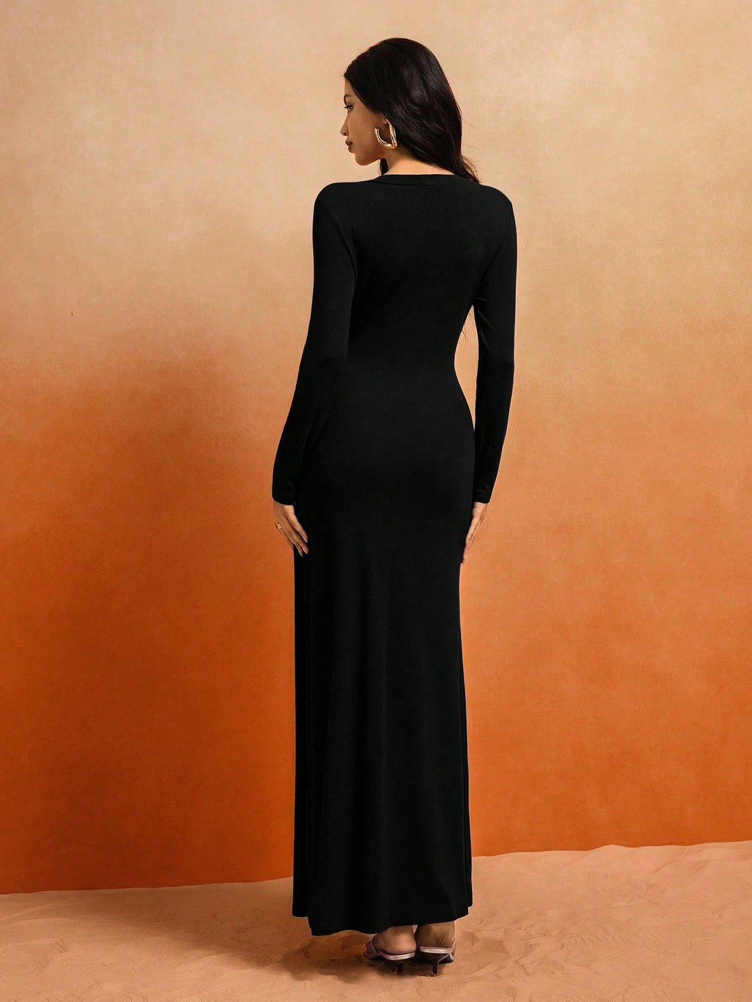 Rochie maxi SHEIN, negru