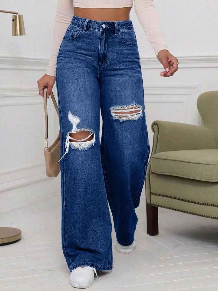 Jeans SHEIN, albastru
