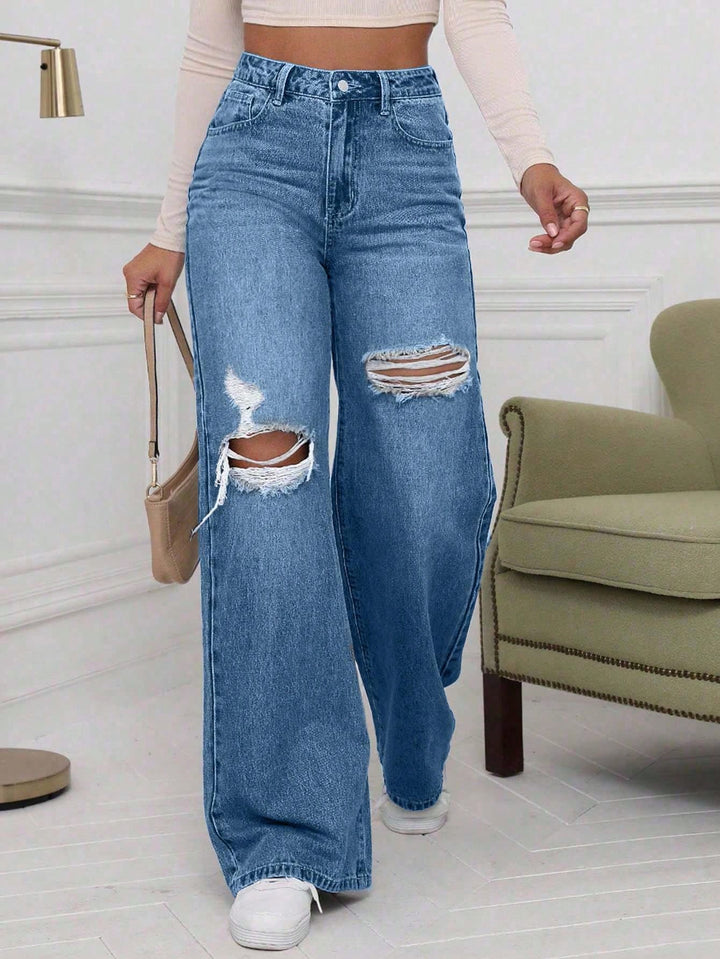 Jeans SHEIN, albastru