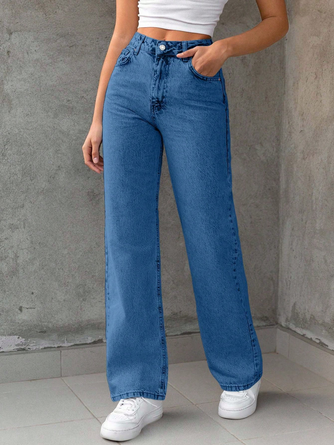 Jeans SHEIN, albastru