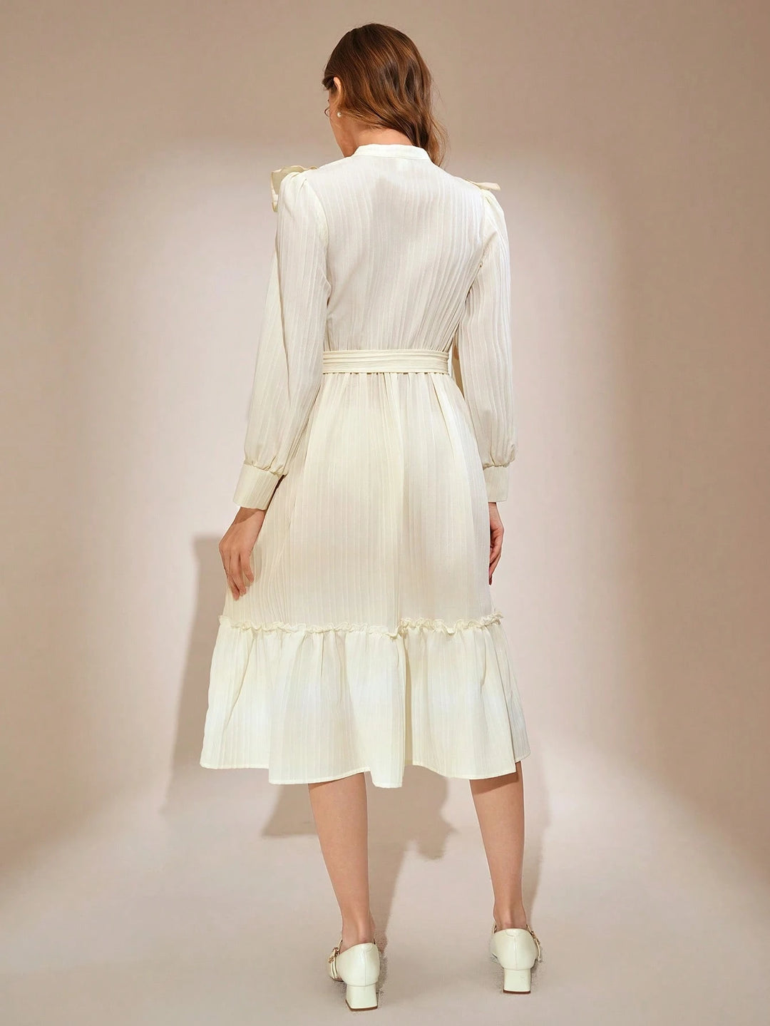Rochie SHEIN, crem