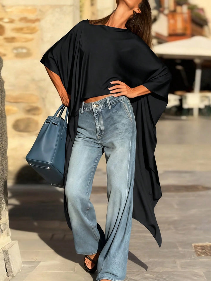 Top SHEIN, negru
