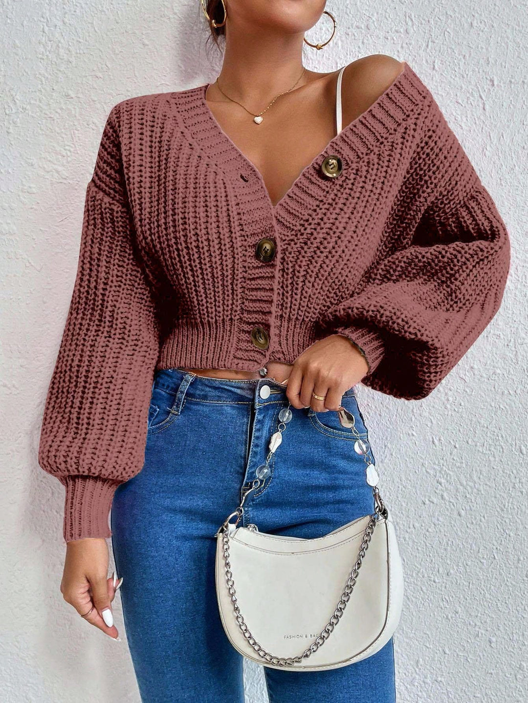Cardigan SHEIN, roz