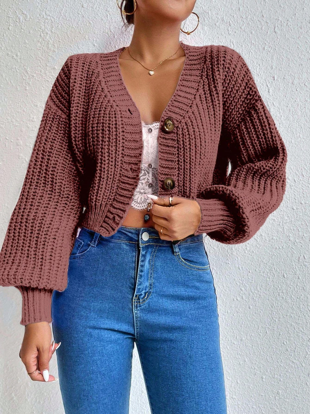 Cardigan SHEIN, roz