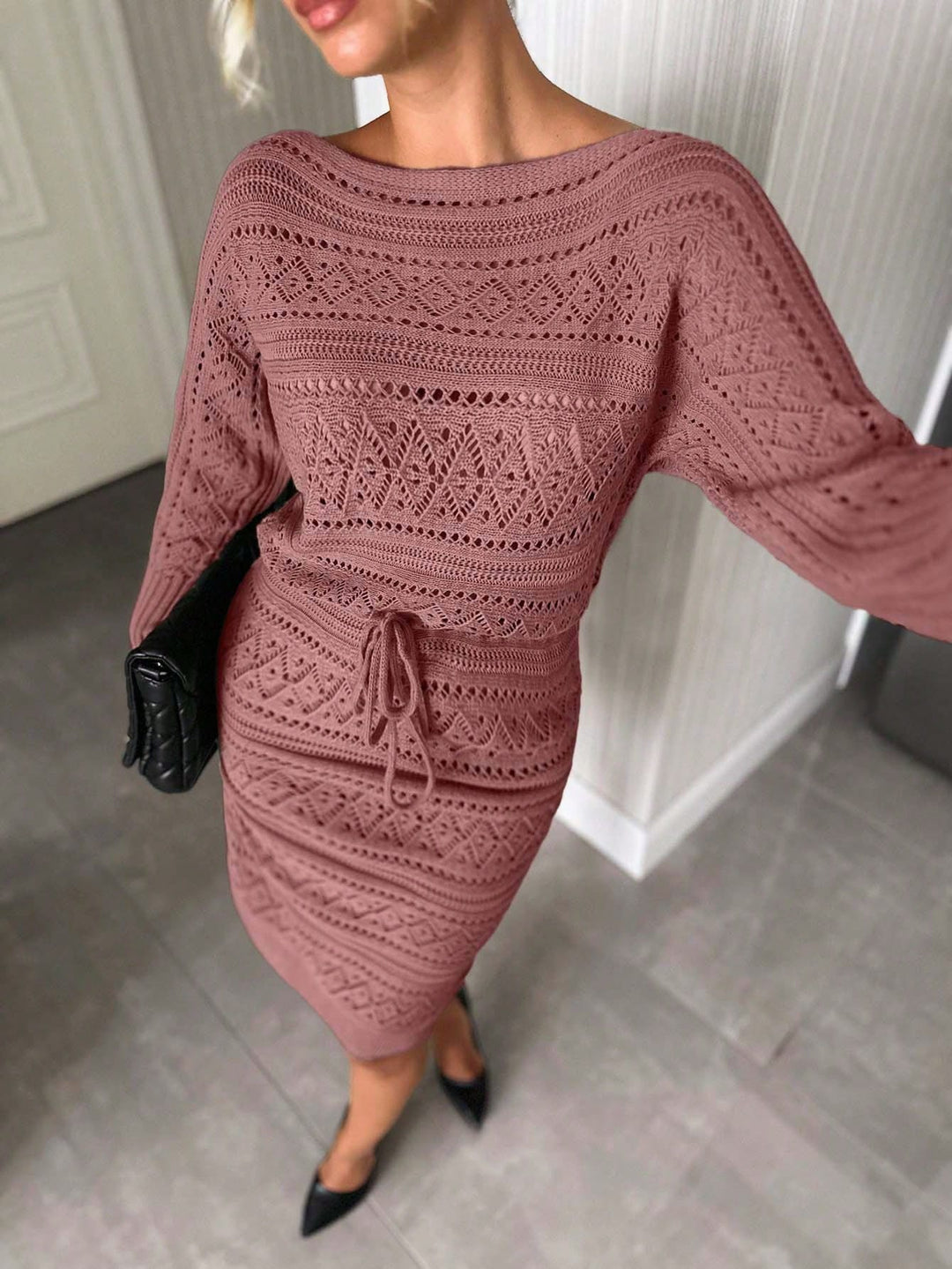 Rochie mini SHEIN, maro
