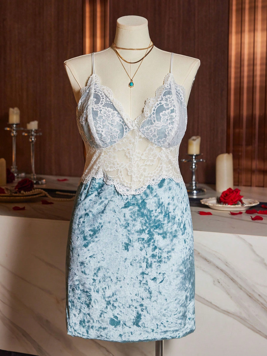 Rochie SHEIN, albastru