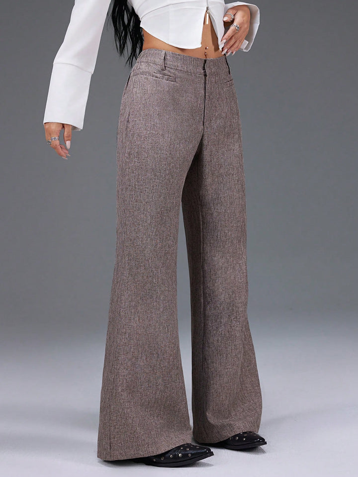 Pantaloni SHEIN, maro