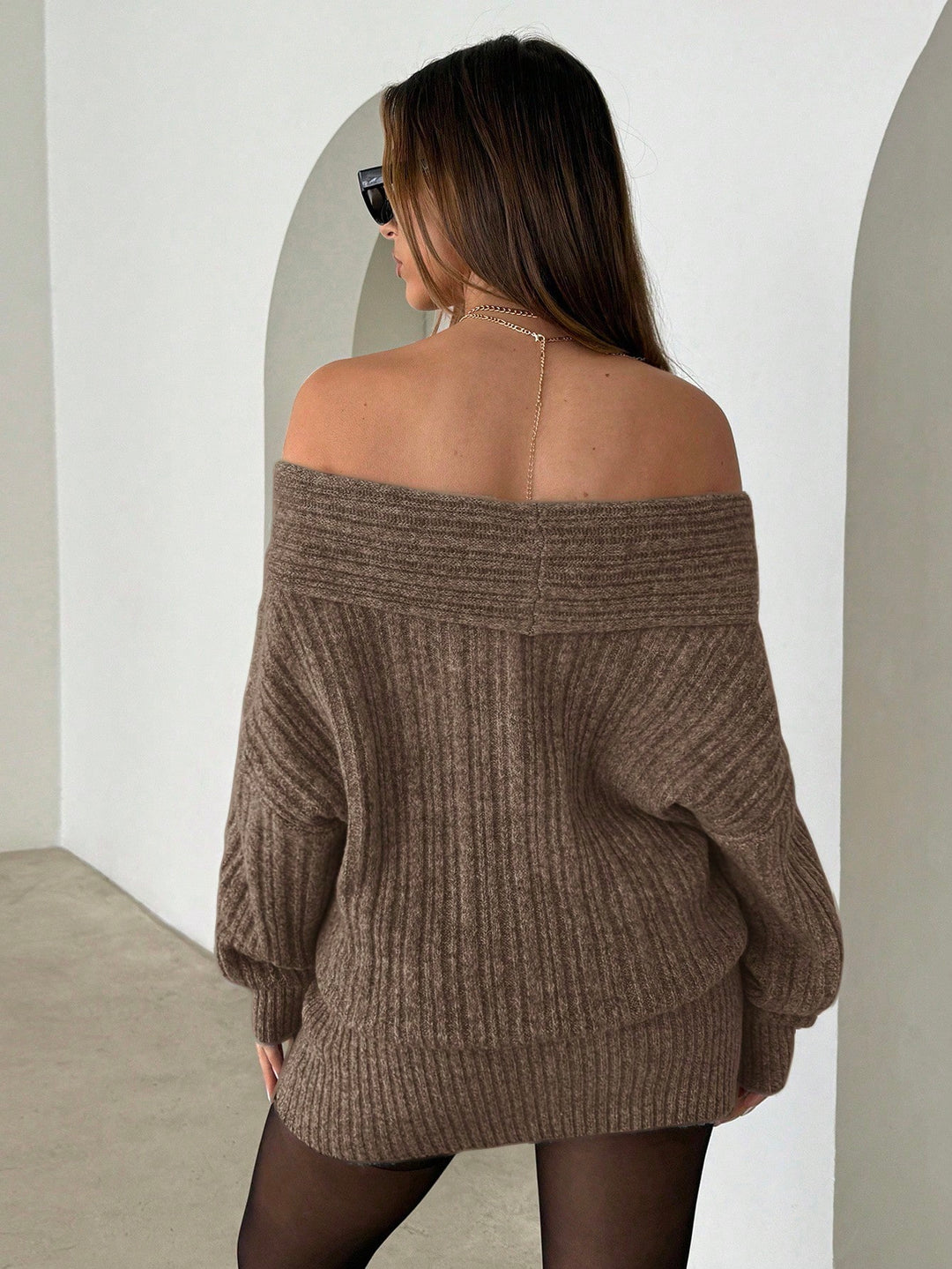 Rochie SHEIN, kaki