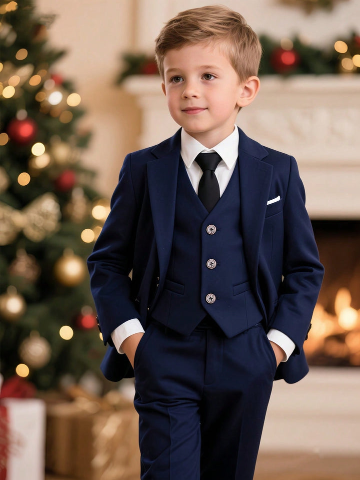 Costum SHEIN, albastru