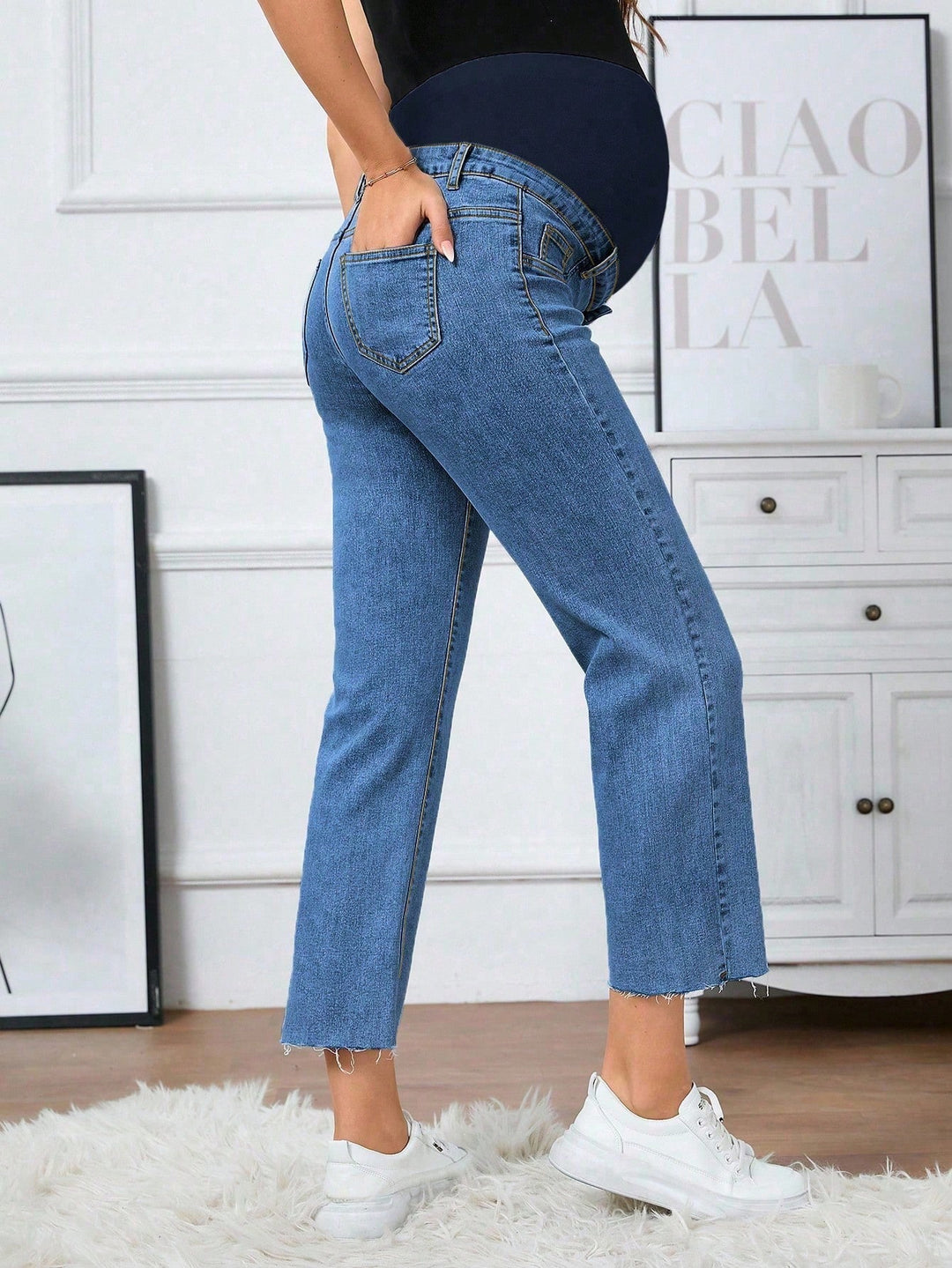 Jeans SHEIN, albastru
