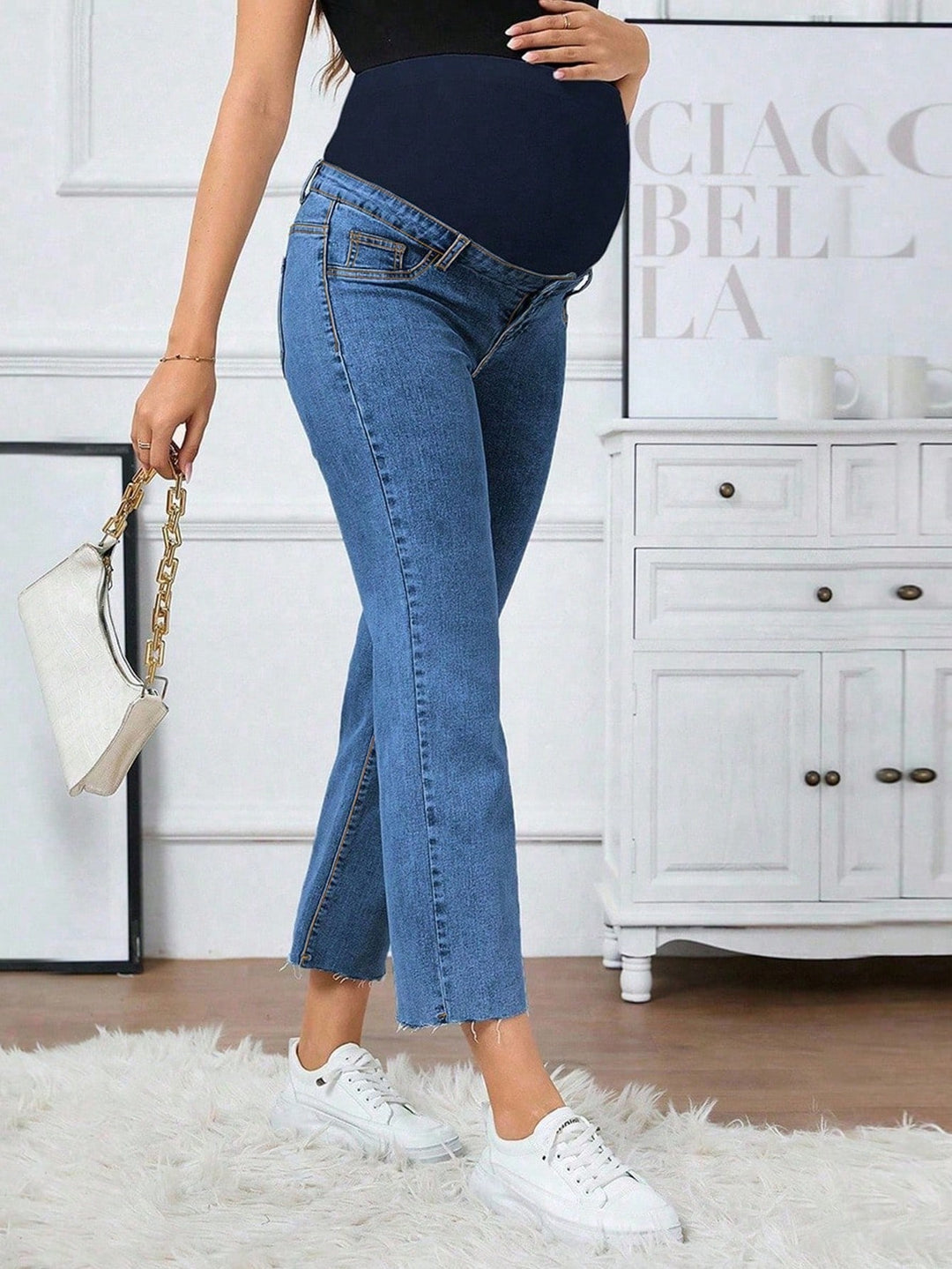 Jeans SHEIN, albastru