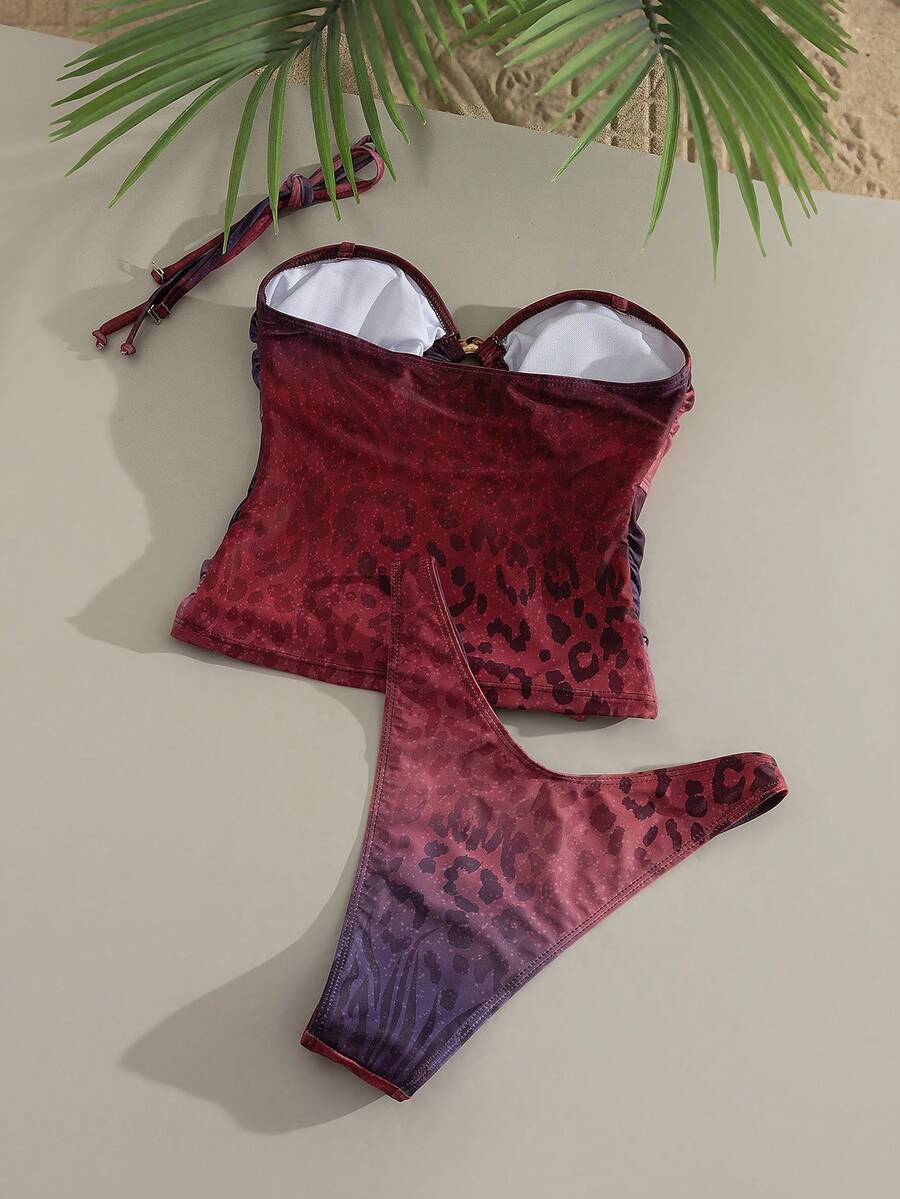 Costum de baie SHEIN, mix culori