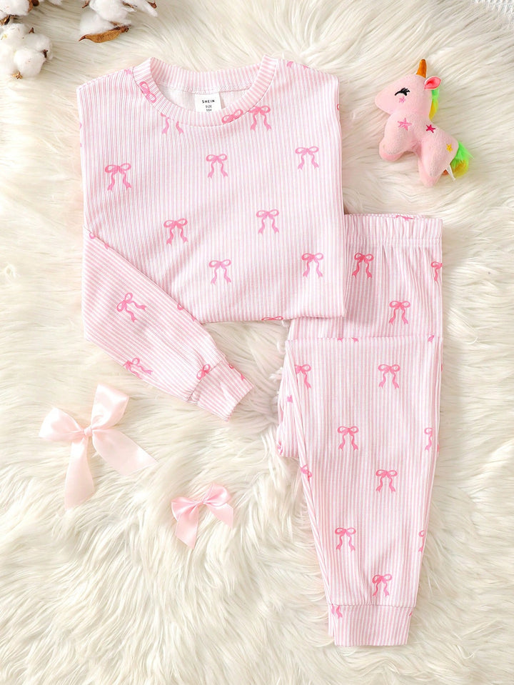 Compleu pijamale SHEIN, roz