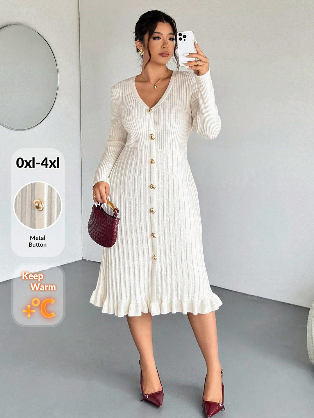 Rochie SHEIN, bej