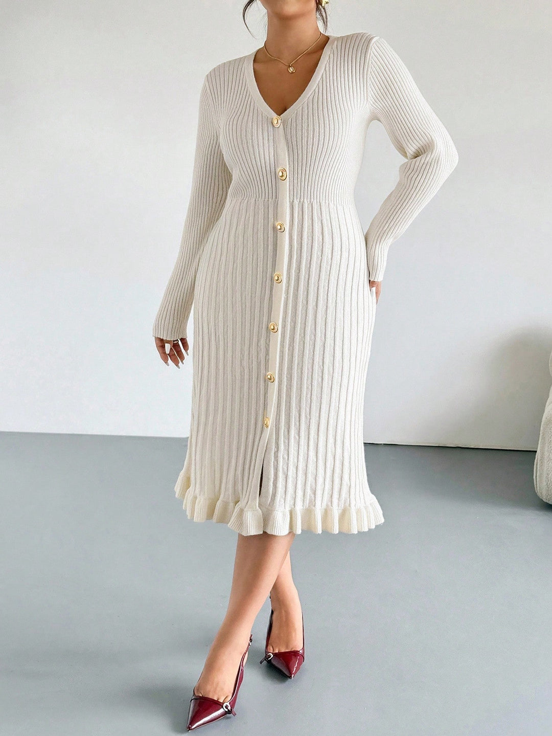 Rochie SHEIN, bej