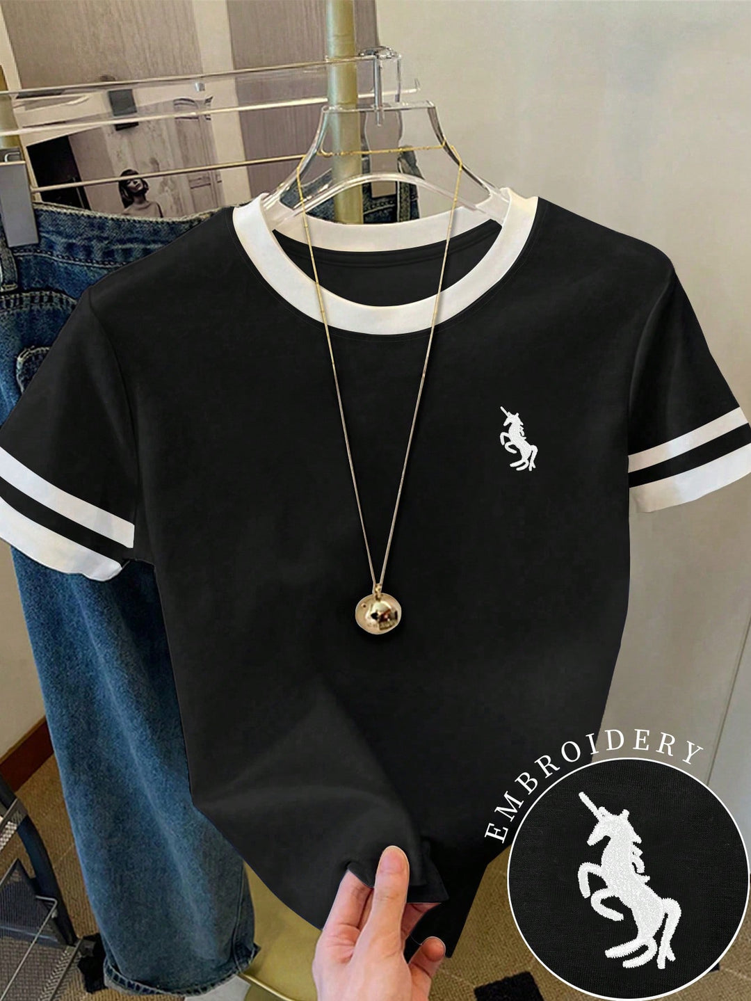 Tricou SHEIN, mix culori