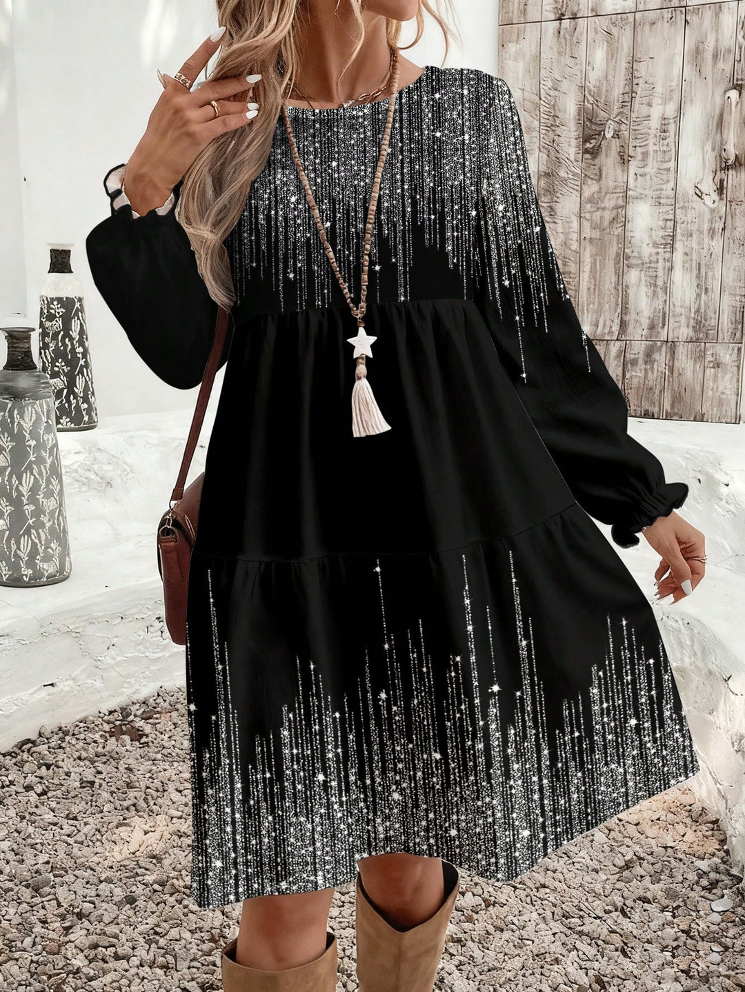 Rochie mini SHEIN, mix culori