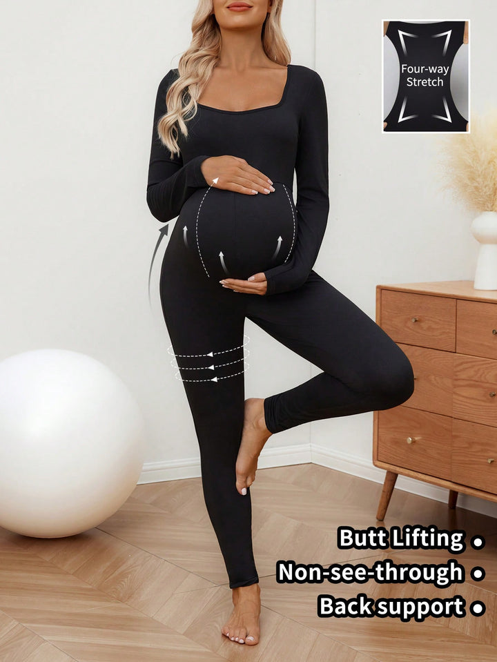 Set activewear SHEIN, negru