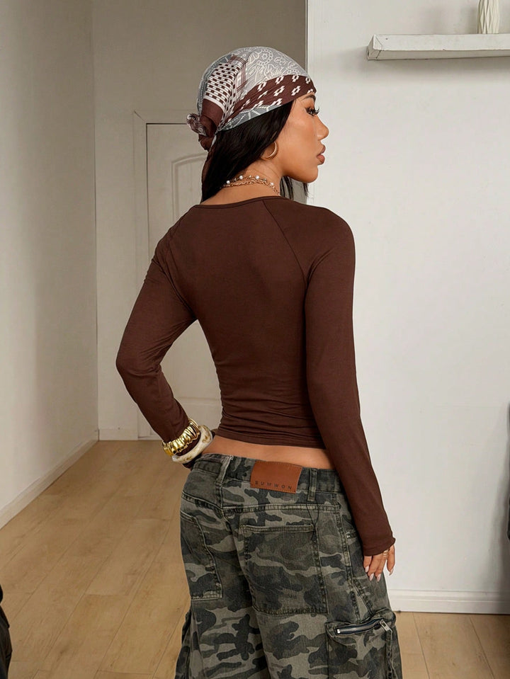 Tricou SHEIN, maro
