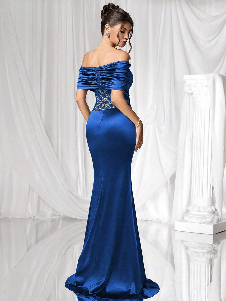 Rochie de ocazie SHEIN, albastru