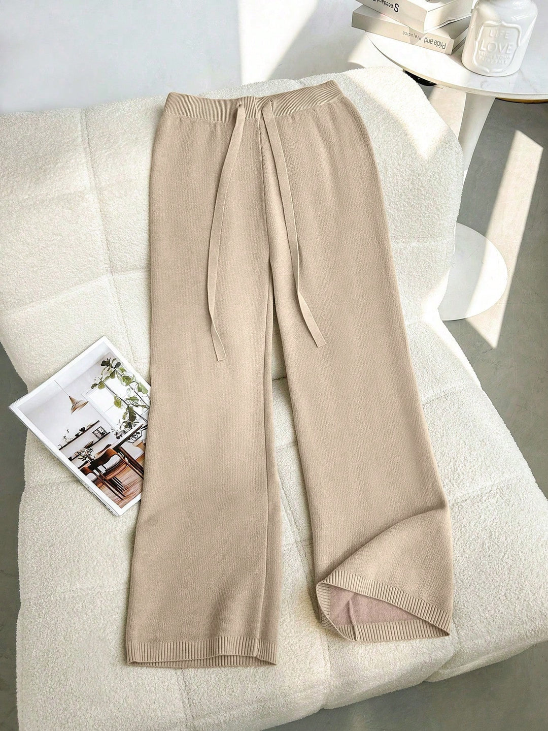 Pantaloni SHEIN, portocaliu