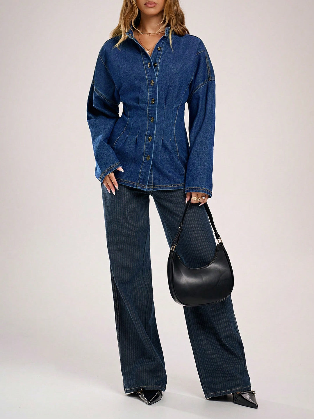 Top SHEIN, albastru