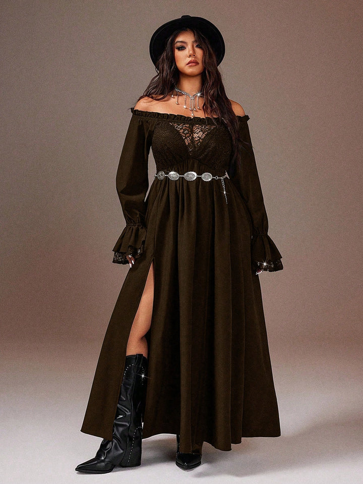 Rochie SHEIN, maro