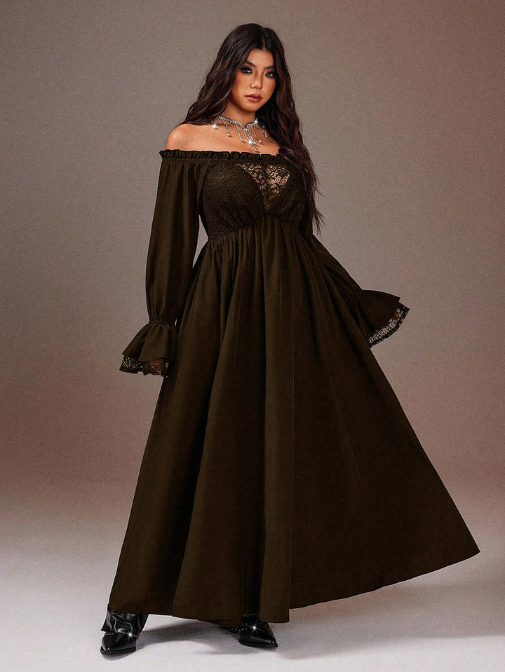 Rochie SHEIN, maro