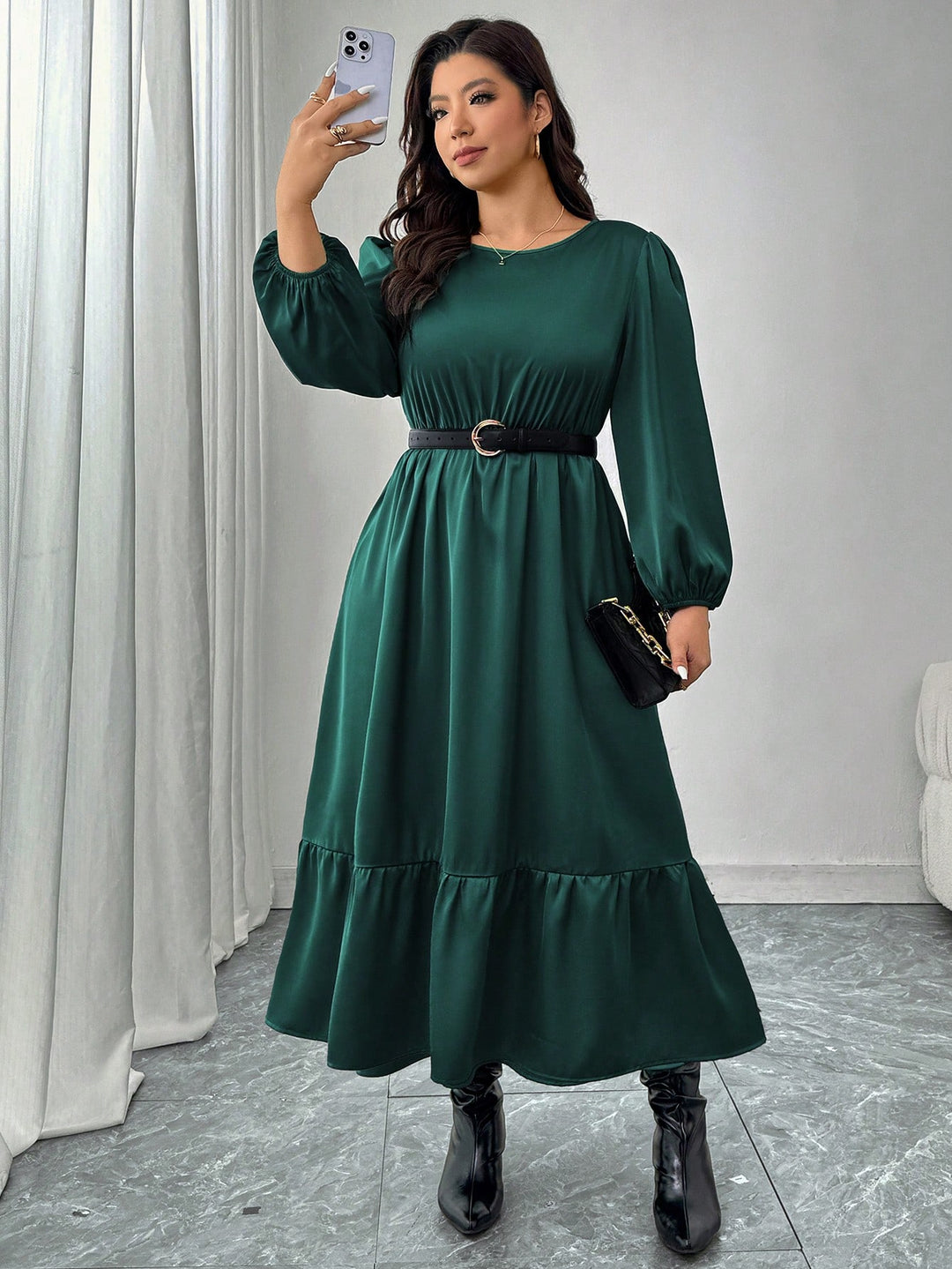 Rochie SHEIN, verde