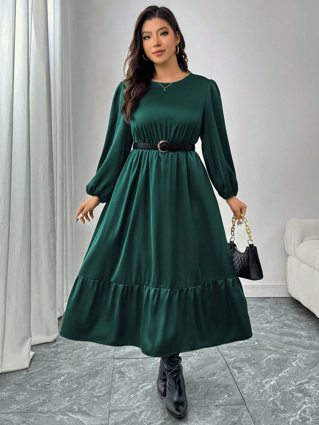 Rochie SHEIN, verde