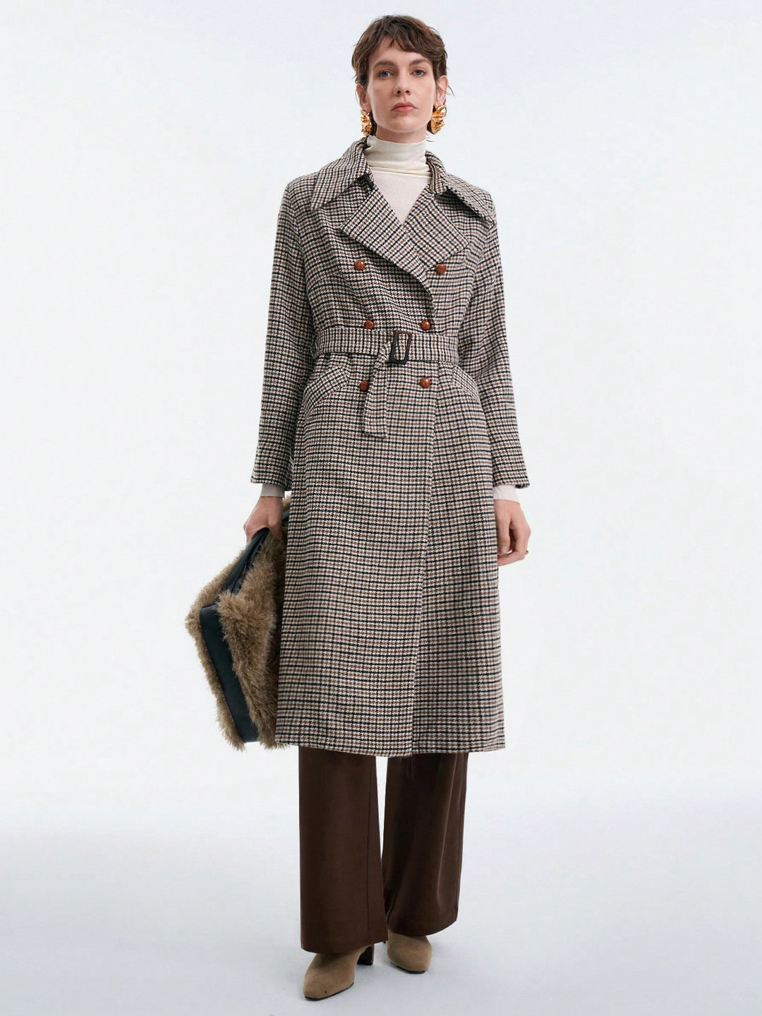 Trench SHEIN, mix culori