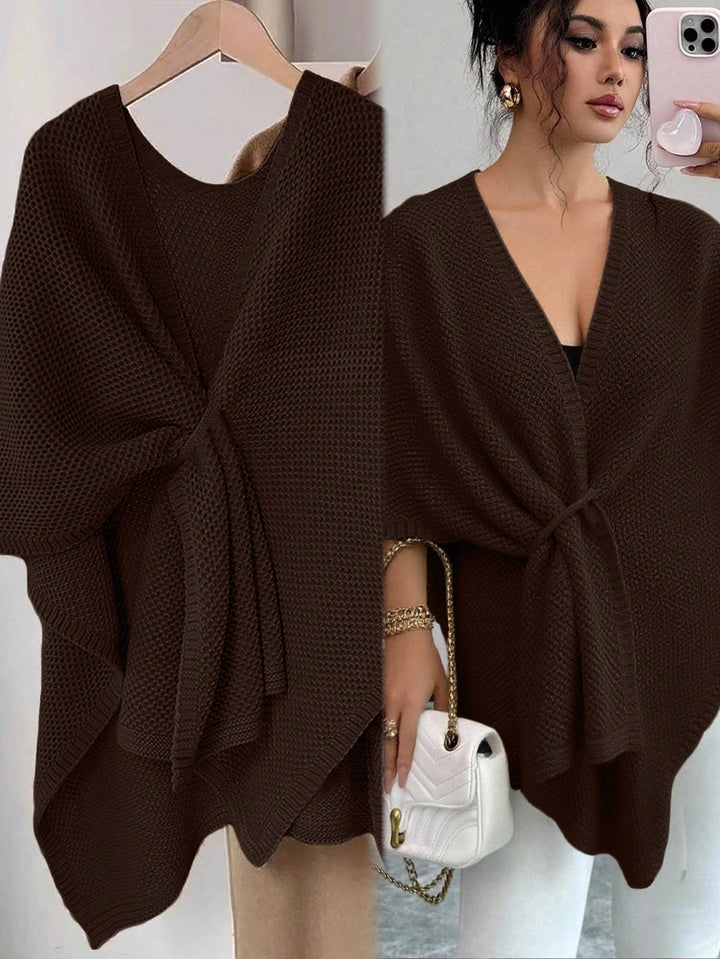 Cardigan SHEIN, maro