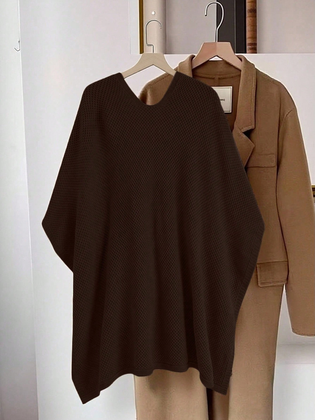 Cardigan SHEIN, maro