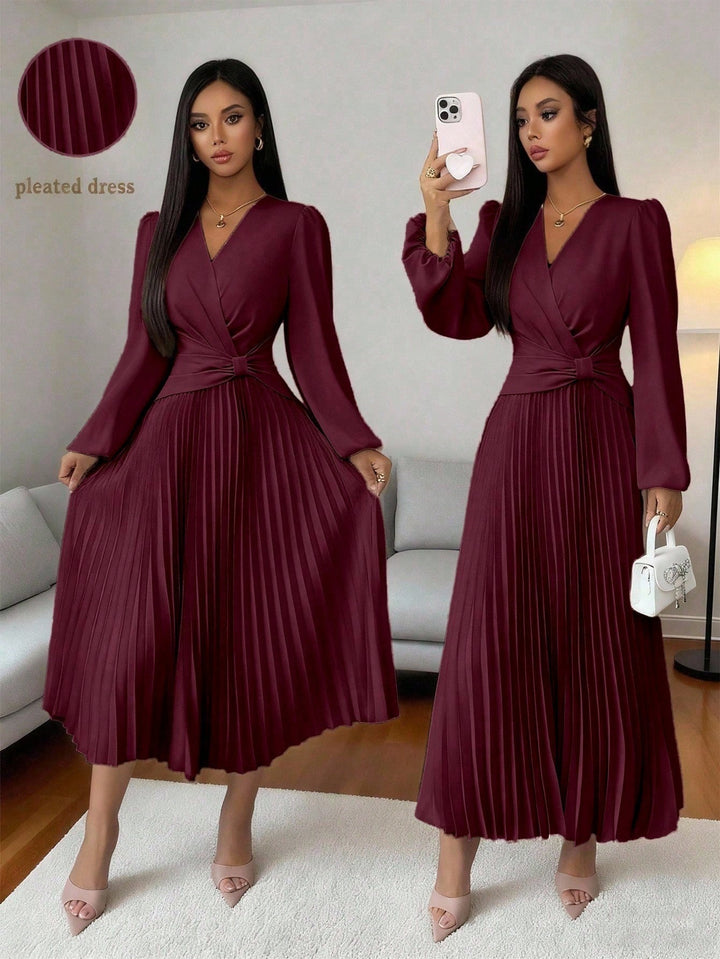 Rochie maxi SHEIN, vișiniu